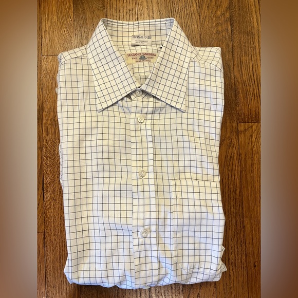 Luciano Barbera Dress Shirt - Size 41/16 - Picture 1 of 2